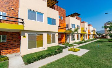 CASA EN CONDOMINIO EN PREVENTA CON RECÁMARA EN PLANTA BAJA EN TEZOYUCA, MORELOS