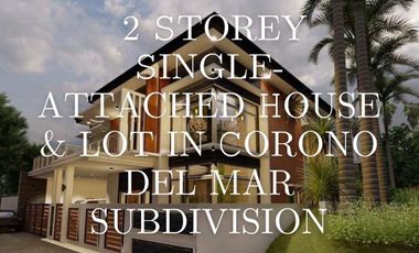 Luxury 2 𝚂torey 𝚂ingle-Attached 𝙷ouse & lot w/ Infinity Pool in 𝙲orono del mar subdivision, Talisay Cebu City