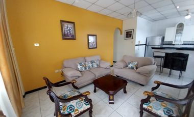 Kennedy Norte, se renta lindo departamento 2 dormitorios amoblado