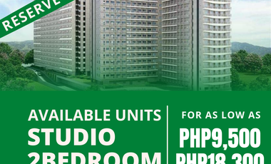 Green 2 Residences Rent to Own Ready for Occupancy Tower 1 Condo near de la salle Dasmarinas CAvite
