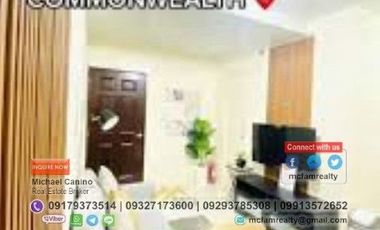 Two and Three Bedroom Condo For Sale Near Culiat High School Deca Commonwealth