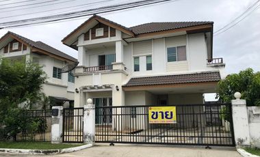 Vาย!! บ้านเดี่ยว 2 ชั้น 61 ตารางวา ม.วิสต้าวิลล์ B ลำลูกกาคลอง3 แต่งครบ พร้อมอยู่