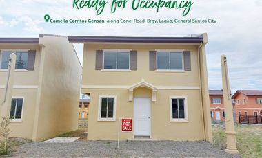 Ready for Occupancy - 4 Bedrooms House and Lot for Sale in Camella Cerritos Gensan, General Santos City