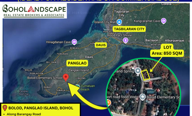 Lot for Sale located in Bolod, Panglao Island, Bohol