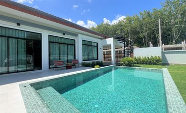 Comfortable Pool Villa 2 Bedrooms with Spacious Garden for Sale in Aonang, Krabi