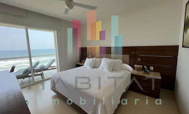 Departamento en renta en Playamar Tres Cantos Acapulco Diamante 7-1001