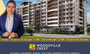 CONDO NEAR AIRPORT | STUDIO TYPE | WOODSVILLE CREST | FOR AS LOW AS 11K MONTHLY