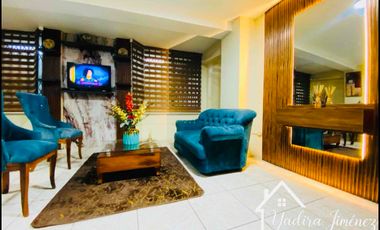 ALQUILO DEPARTAMENTO FULL AMOBLADO- ZONA SEGURA - CENTRO- MACHALA-EL ORO-ECUADOR.