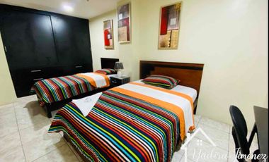 ALQUILO DEPARTAMENTO FULL AMOBLADO- ZONA SEGURA - CENTRO- MACHALA-EL ORO-ECUADOR.