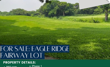 For Sale: Eagle Ridge Fairway Lot