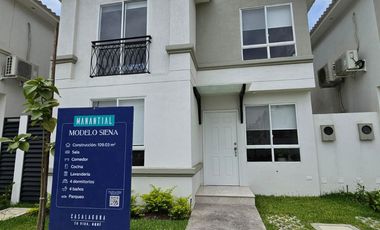 Venta de casa cuatro dormtorios  en manantial etapa de casaLaguna- Vial 1