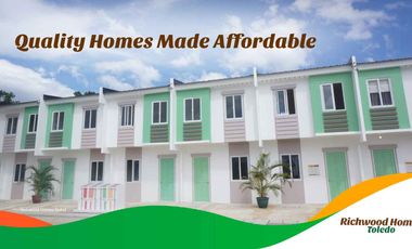 Richwood Homes Toledo in Brgy Canlumampao, Toledo City, Cebu 50sqm