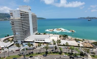 DEPARTAMENTO CON AMPLIA VISTA AL MAR ZONA LA CONDESA ACAPULCO VENTA