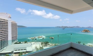 DEPARTAMENTO CON AMPLIA VISTA AL MAR ZONA LA CONDESA ACAPULCO VENTA