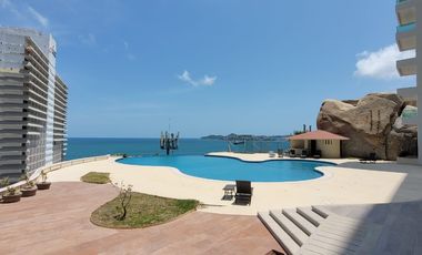 DEPARTAMENTO CON AMPLIA VISTA AL MAR ZONA LA CONDESA ACAPULCO VENTA