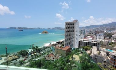 DEPARTAMENTO CON AMPLIA VISTA AL MAR ZONA LA CONDESA ACAPULCO VENTA
