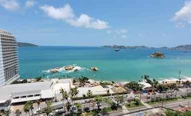 DEPARTAMENTO CON AMPLIA VISTA AL MAR ZONA LA CONDESA ACAPULCO VENTA