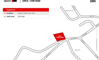 1088 SqM Lot for Sale in Maria Luisa Park