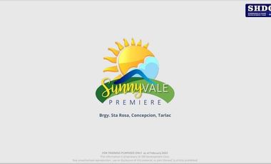 brand new Pre-selling house  in  SunnyVale 2 Brgy. Pugo Cecilio Santa Ignacia Tarlac, City 1.7M Only  By SHDC