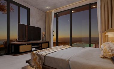 Freehold spectaculer 4 bedroom ocean view villa in cemagi