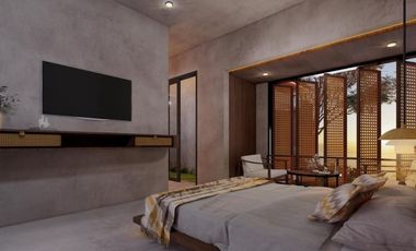 Freehold spectaculer 4 bedroom ocean view villa in cemagi