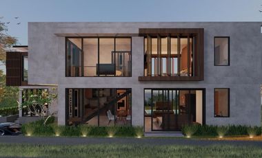 Freehold spectaculer 4 bedroom ocean view villa in cemagi