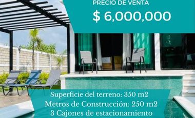 Casa VILLA DEL SOL en venta con jardín y alberca climatizada con excelente clima en Tonatico EDOMEX