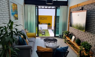 Casa VILLA DEL SOL en venta con jardín y alberca climatizada con excelente clima en Tonatico EDOMEX