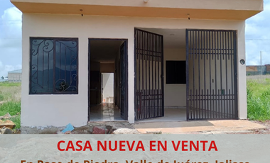 CASA NUEVA EN PASO DE PIEDRA JAL