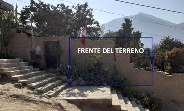 VENTA TERRENO SANTA EULALIA CASA HUERTA