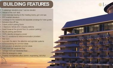 For Sale:  36.6 SQM Beachfront Studio Condo Unit in Batangas at The Spinnaker
