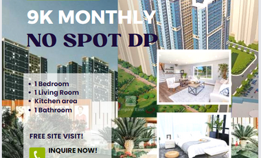 Affordable Condo RENT TO OWN in Pasig 1 Bedroom P9,000 MONTHLY only! FOR SALE!