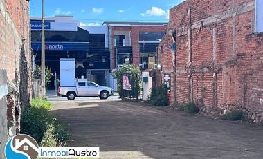 Totoracocha, Venta de Terreno Comercial en Avenida Principal