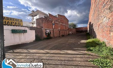 Totoracocha, Venta de Terreno Comercial en Avenida Principal