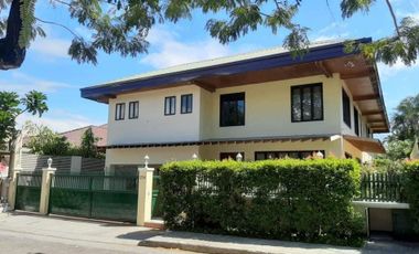 House & Lot for Rent near Madrigal Gate in Ayala Alabang Village