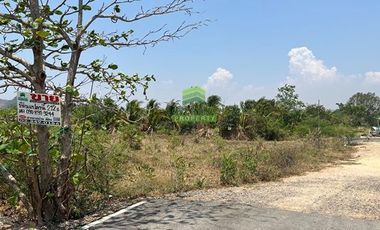 ขายที่ดิน เนื้อที่ 212 ตร.ว ถนนทางหลวงชนบท 1045 ซอยสำนักทางหลวงชนบทที่ 4 ตลาดสดเทศบาลนายาง เพชรบุรี เขาใหญ่ ชะอำ เพชรบุรี