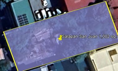 SALAPAN SAN JUAN CITY RESIDENTIAL COMMERCIAL LOT @ 1,002 SQ.M