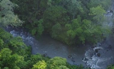 Freehold - Modern 2 Bedroom Villa with Riverside Views 30 Minutes from Ubud Centre
