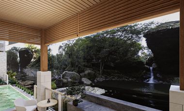 Freehold - Modern 2 Bedroom Villa with Riverside Views 30 Minutes from Ubud Centre