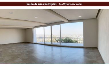 Departamento en venta, alberca, terraza, gym, pet friendly en Querétaro
