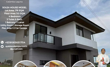 House and Lot For Sale in Nuvali Laguna 4 Bedroom