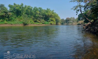 BEAUTIFUL 4 RAI LOT WITH 3 BED / 2 BATH HOUSE AND 30 METERS OF RIVERFRONT JUST 10 MINUTES FROM DOWNTOWN!!!
