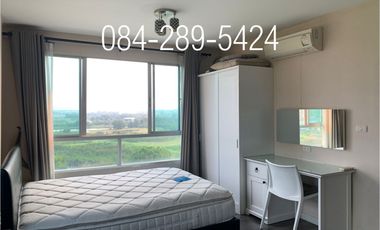For sale, DCondo Campus Resort Bangna size 30 square meters, 7th floor, building D, corner room