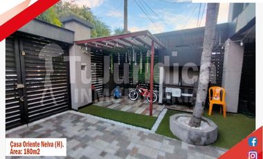 SE VENDE ESPECTACULAR CASA B. FELIX TRUJILLO - NEIVA (HUILA-COL)