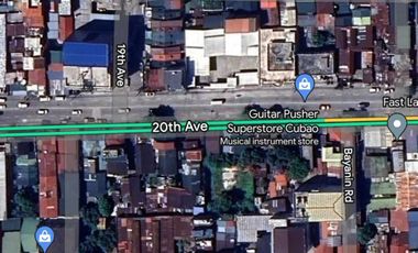 Lot for sale in 20th ave Cubao