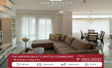 3BR 3 Bedroom Condo for Rent in The Imperium at Capitol Commons