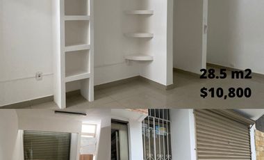 Local Comercial en RENTA en PLANTA BAJA Climatizado  a 1 cuadra de Marti, con Baños y Servicios, en Fracc. Reforma