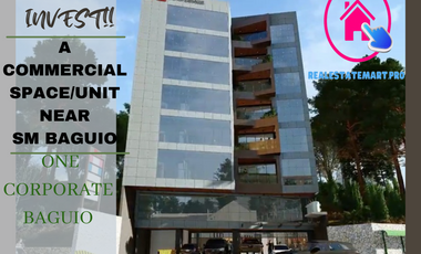 INSTALLMENT: 42.65 SQM Commercial Office Unit NEAR SM Baguio (One Corporate)