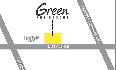 GREEN23XX: For Sale Fully Furnished Studio Unit No Balcony at Green Residences Manila