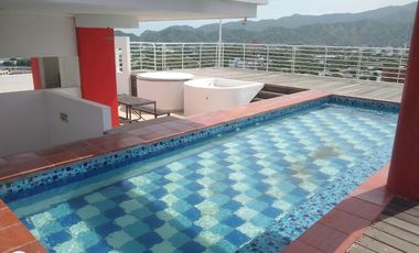 APARTAMENTO CON HERMOSA VISTA EN BAVARIA SANTA MARTA.